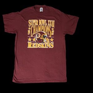 1987 Logo 7 Redskins Tee